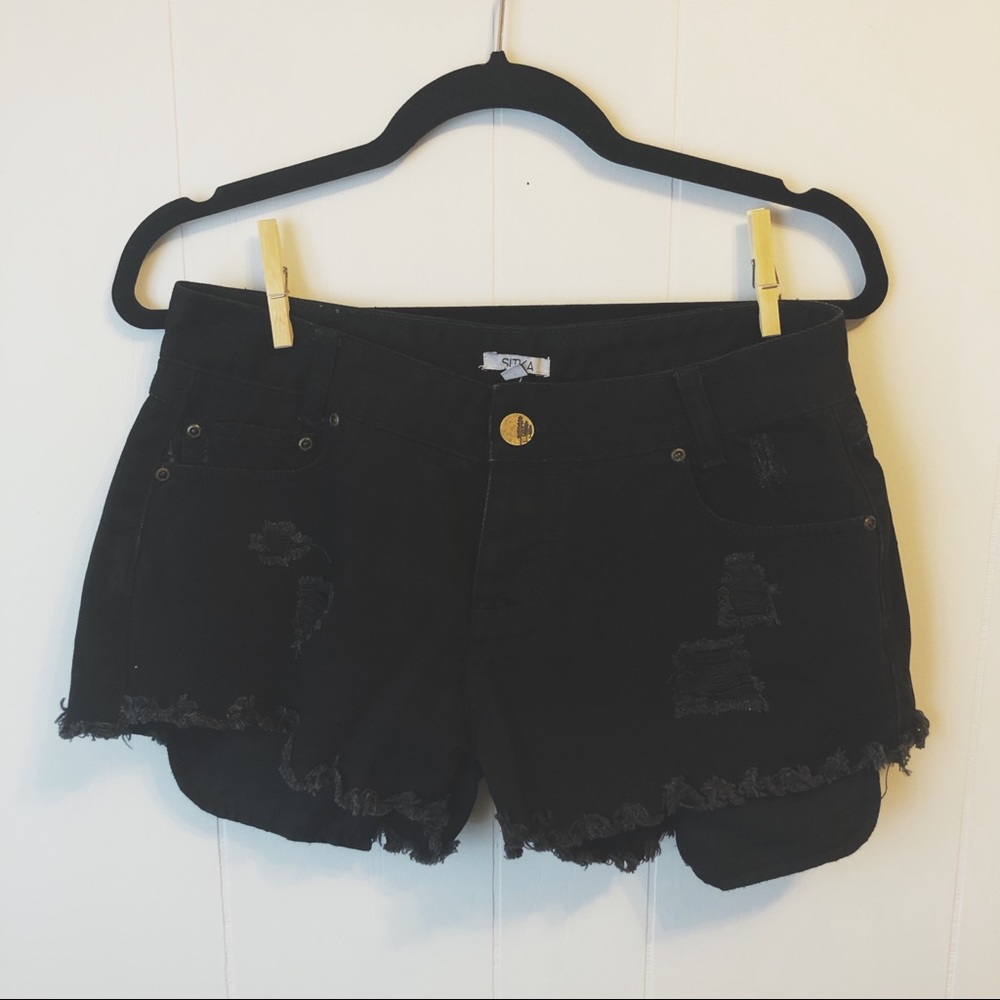SITKA size 28 jean shorts